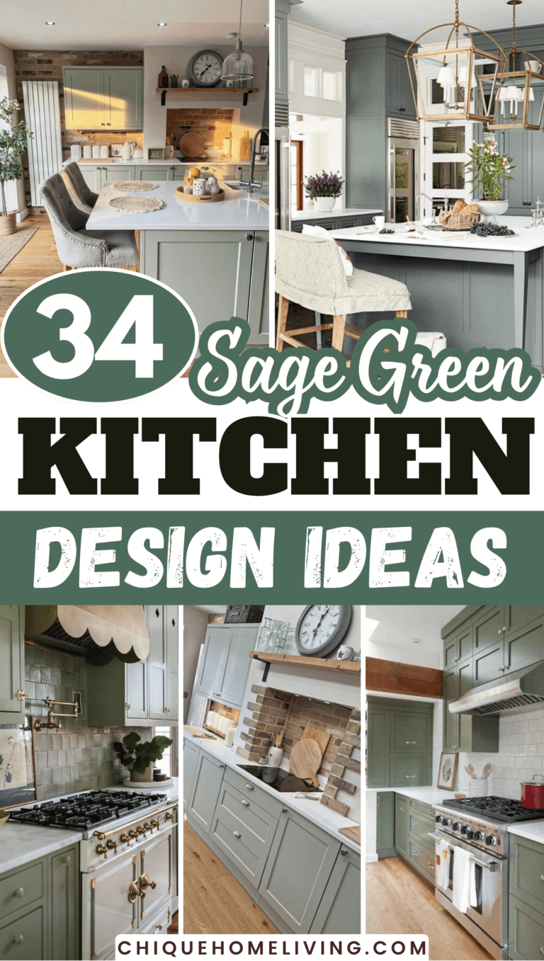 34 Beautiful Sage Green Kitchen Design Ideas to Inspire You
