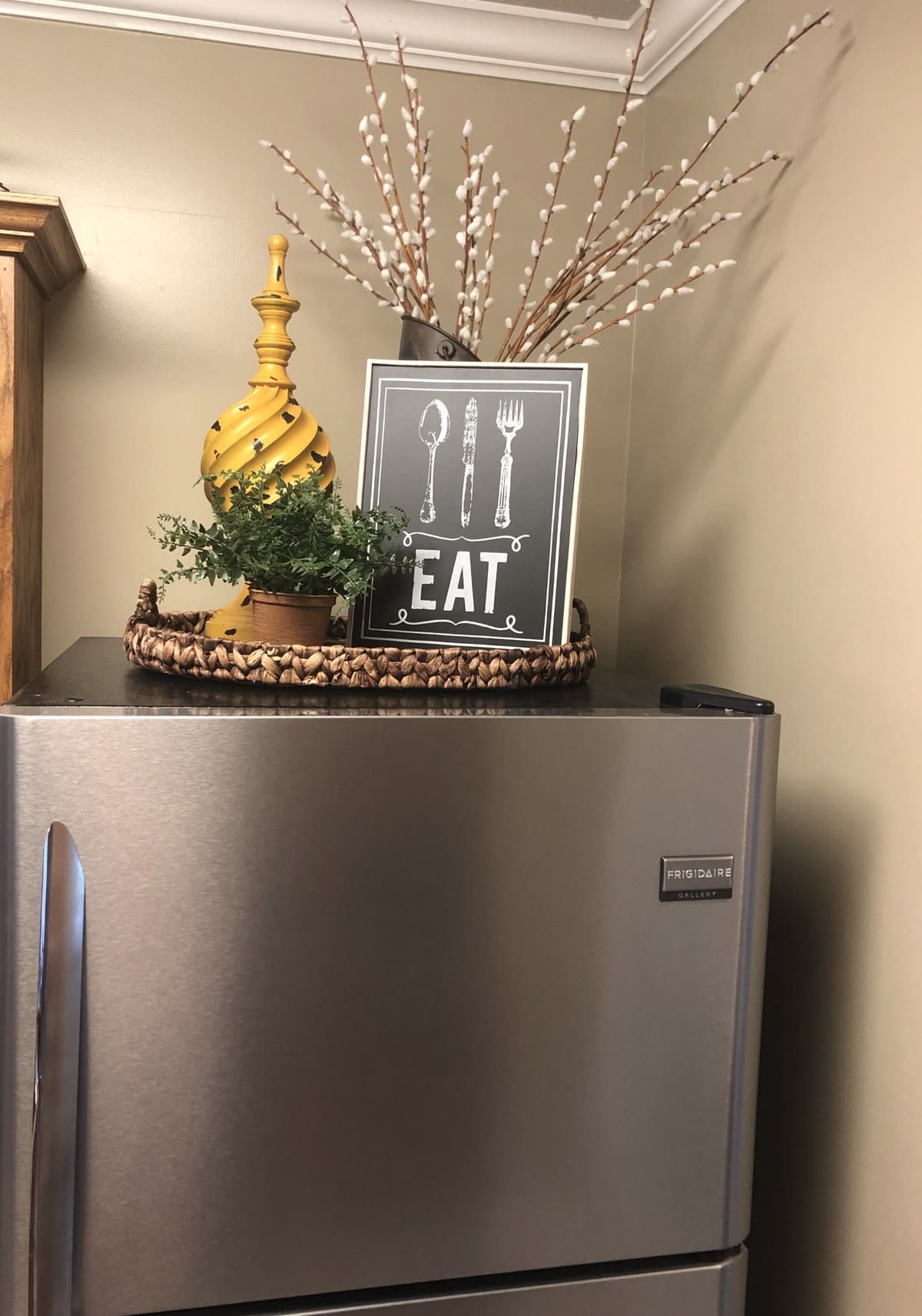 IMG 3257 Top of Fridge Decor Ideas