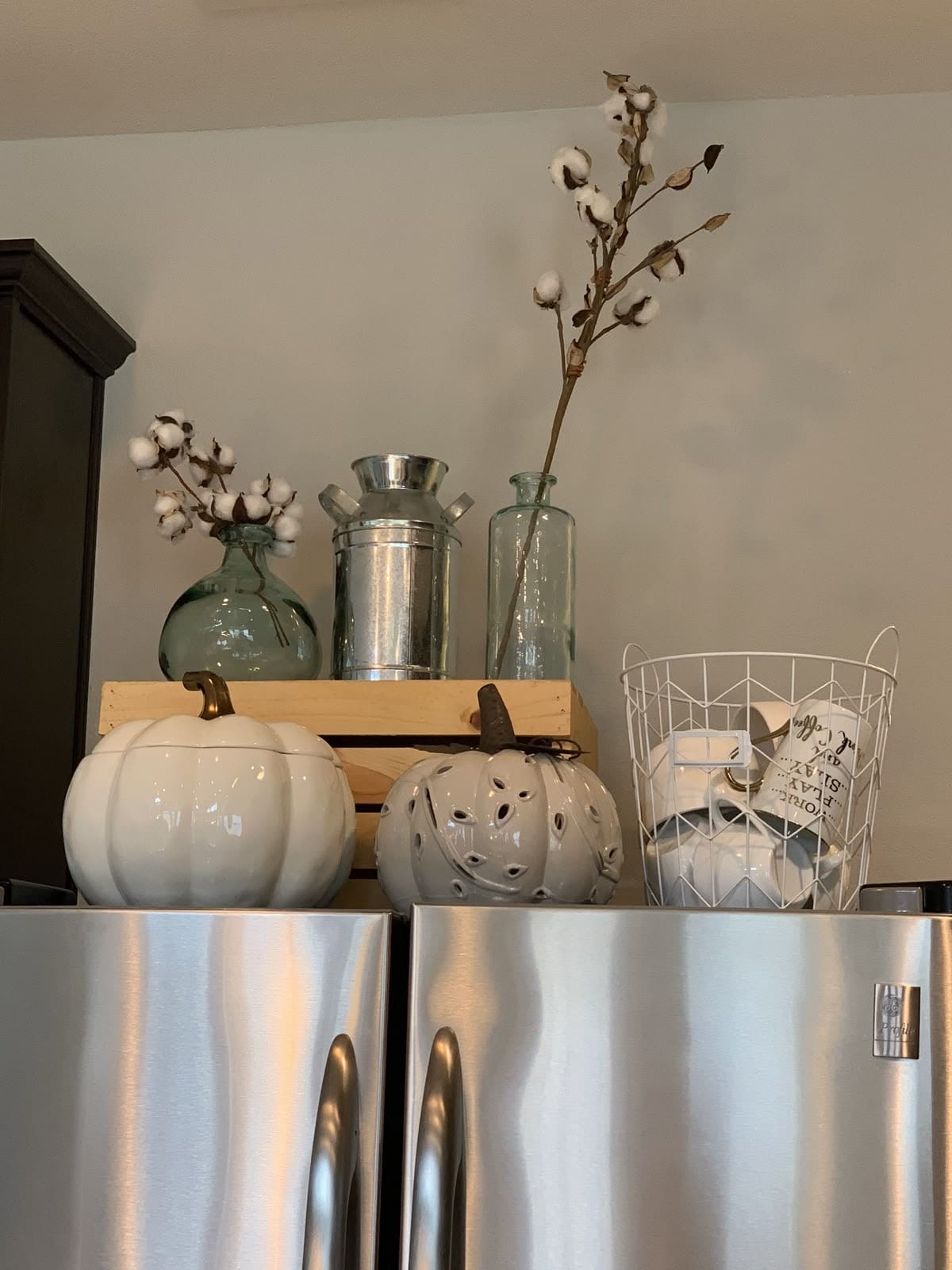 IMG 3261 Top of Fridge Decor Ideas