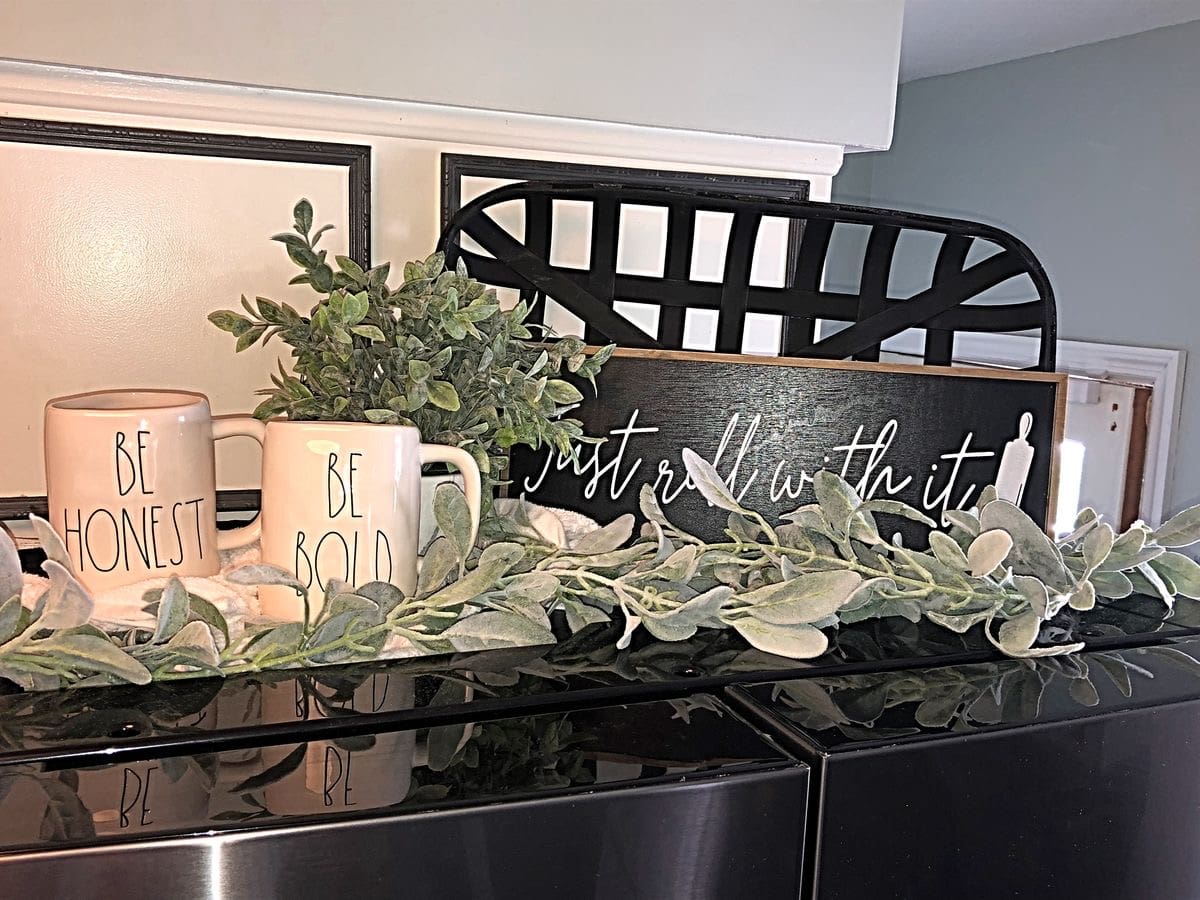 IMG 3273 Top of Fridge Decor Ideas
