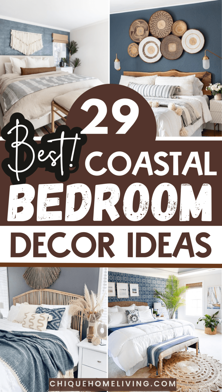 29 Soothing Coastal Bedroom Ideas For A Lush Escape