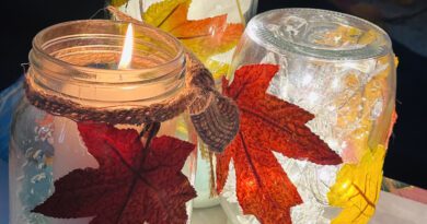 DIY Fall Mason Jars