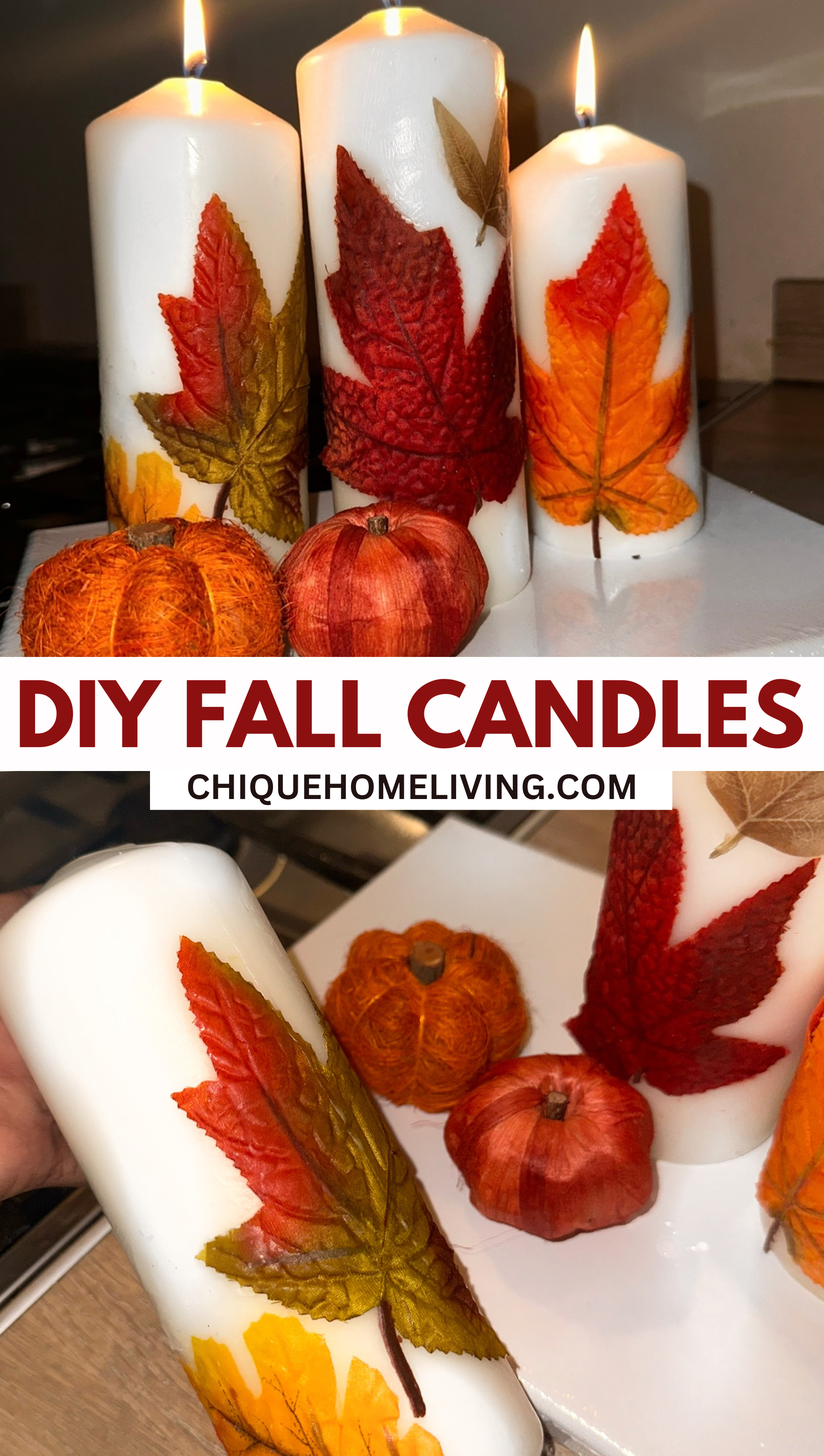 DIY Fall Leaf Candles 13 DIY Fall Leaf Candles DIY fall candles MP 1 DIY Fall Leaf Candles