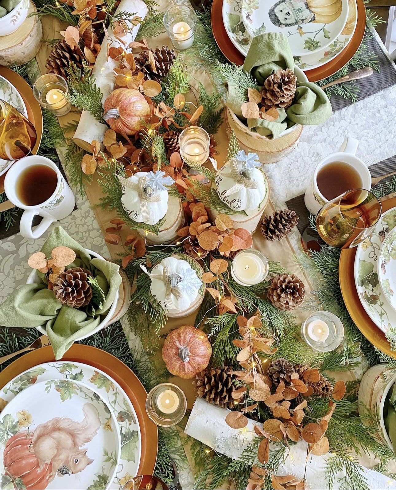 Thanksgiving Tablescape Ideas