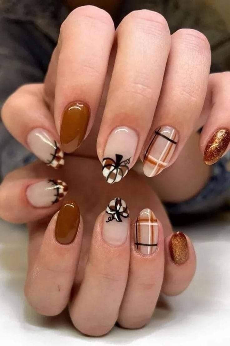 25 Chic & Cozy October Nail Ideas You'll Love 73 25 Chic & Cozy October Nail Ideas You'll Love IMG 3565 October Nail Ideas