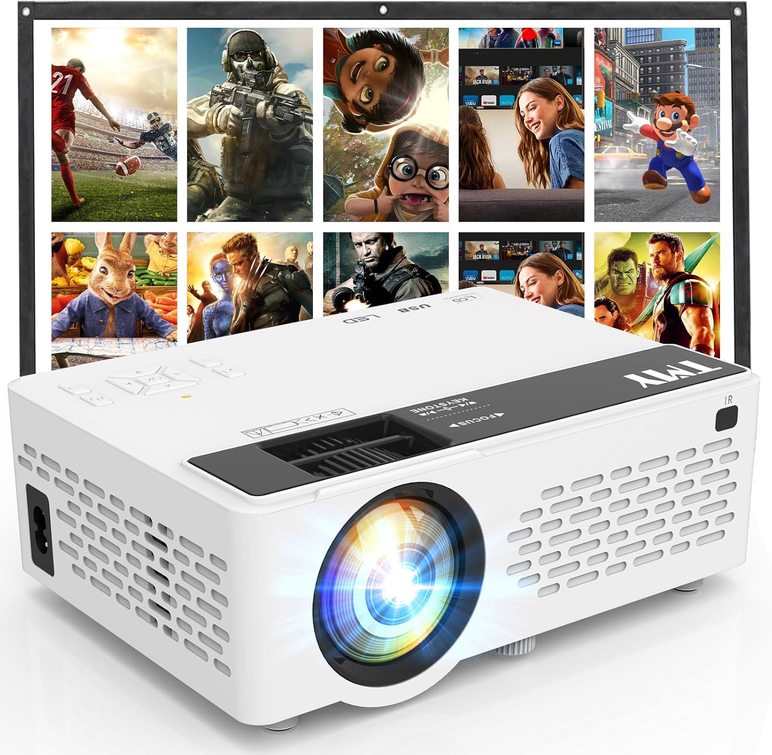 26. HD Portable Mini Projector