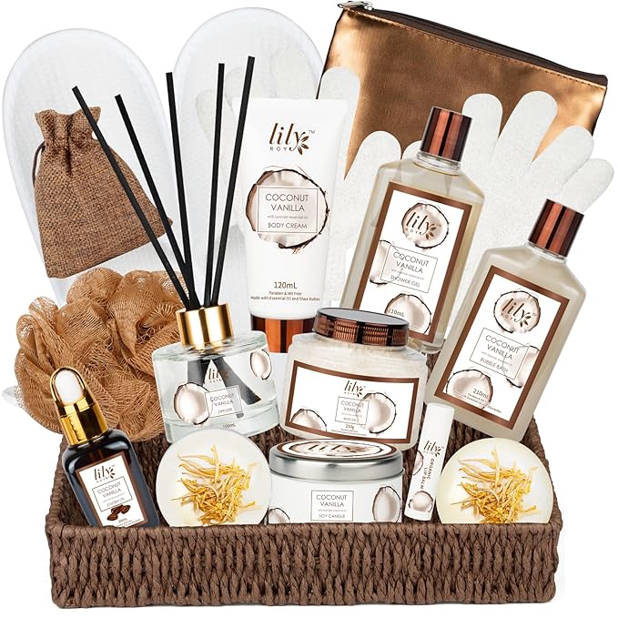 1. Bath and Body Gift Basket