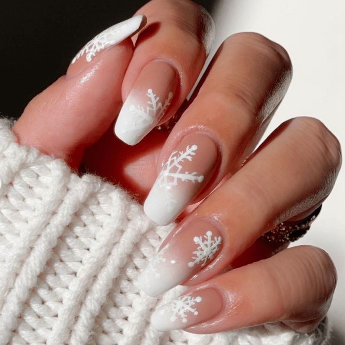 IMG 6696 Snowflake Nail Ideas