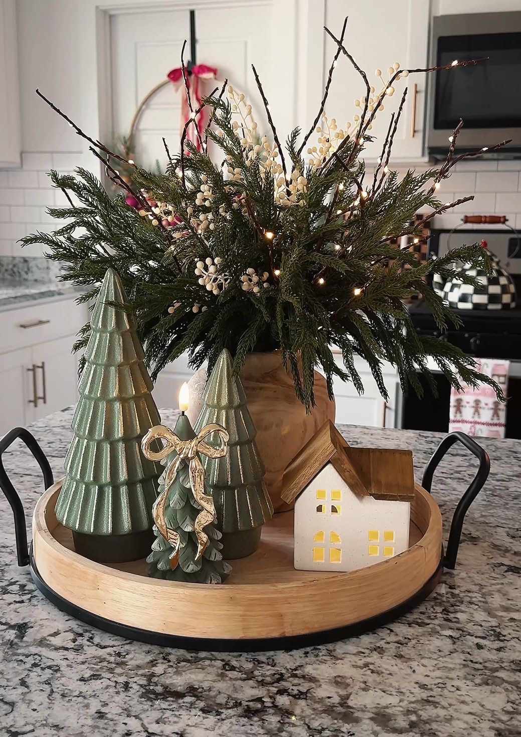 24 Best Christmas Tray Decor Ideas You'll Love 66 24 Best Christmas Tray Decor Ideas You'll Love IMG 9270 Christmas Tray Decor Ideas