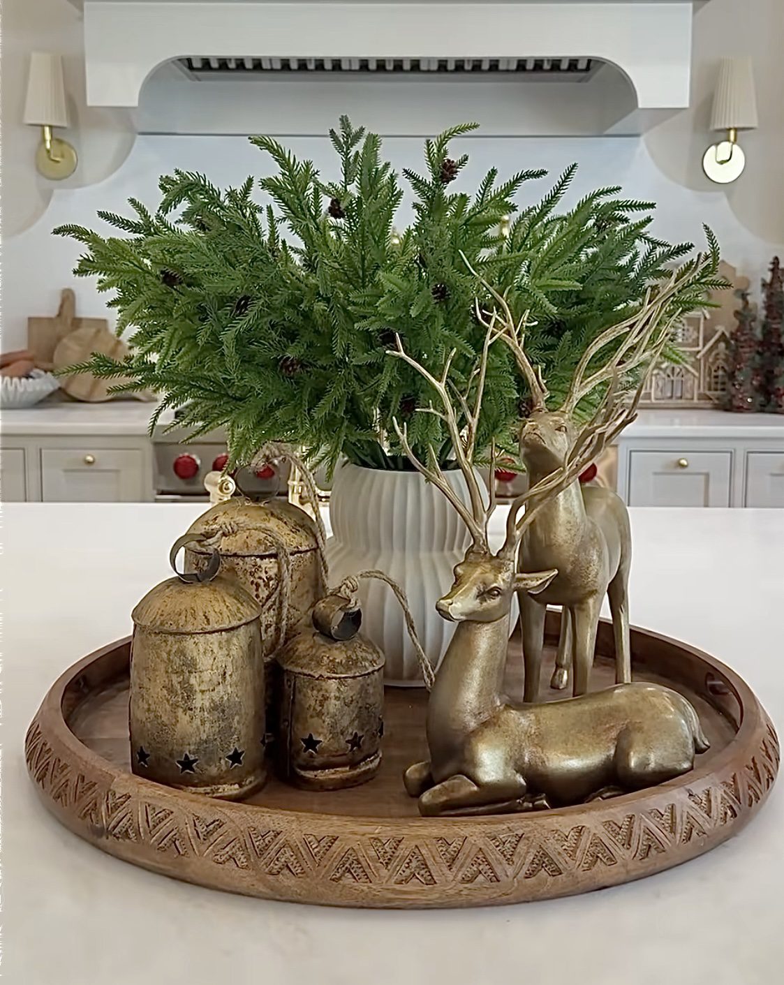 24 Best Christmas Tray Decor Ideas You'll Love 74 24 Best Christmas Tray Decor Ideas You'll Love IMG 9293 Christmas Tray Decor Ideas