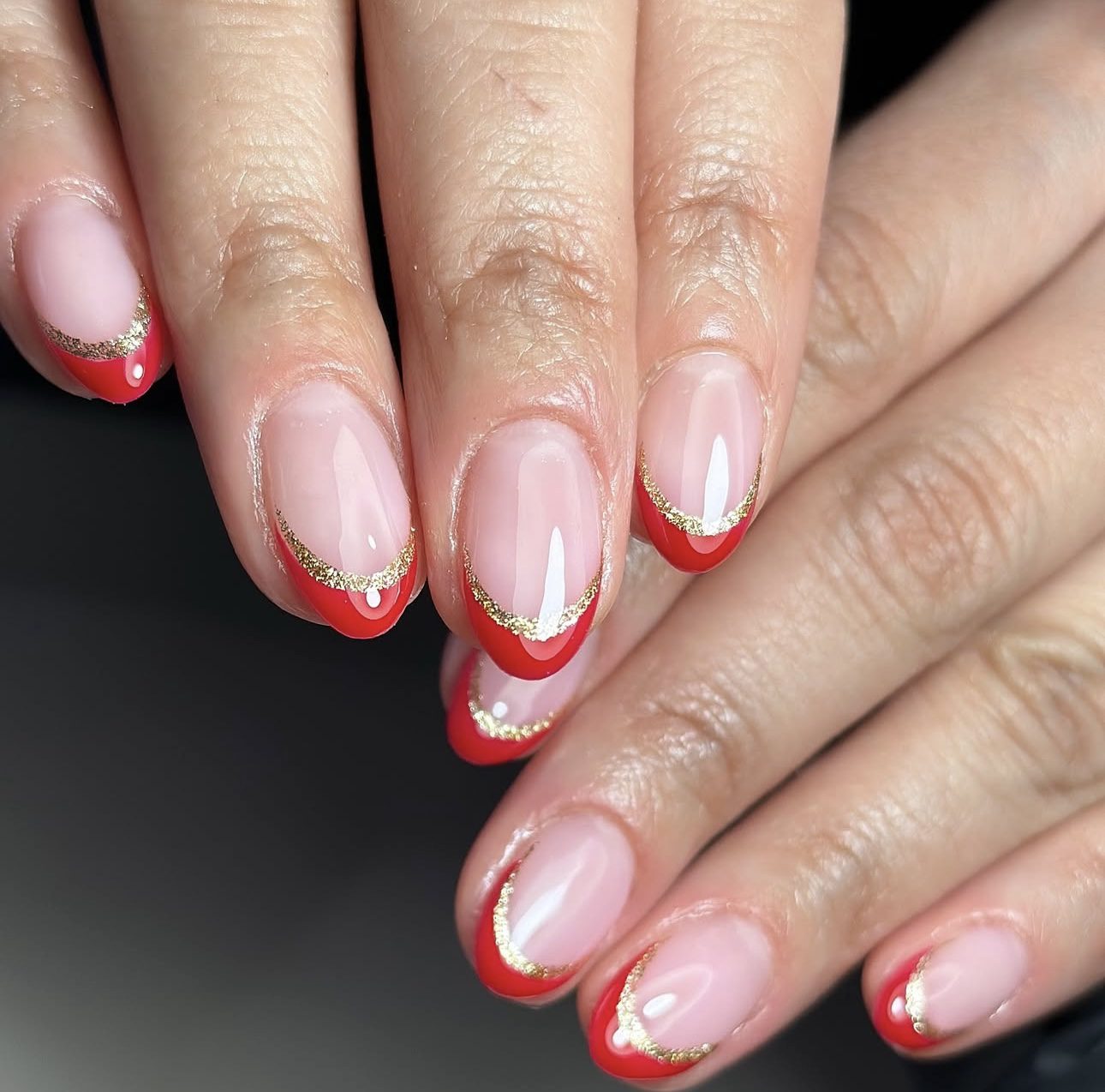 IMG 9639 French Christmas Nail Ideas