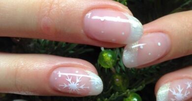 French Christmas Nail Ideas