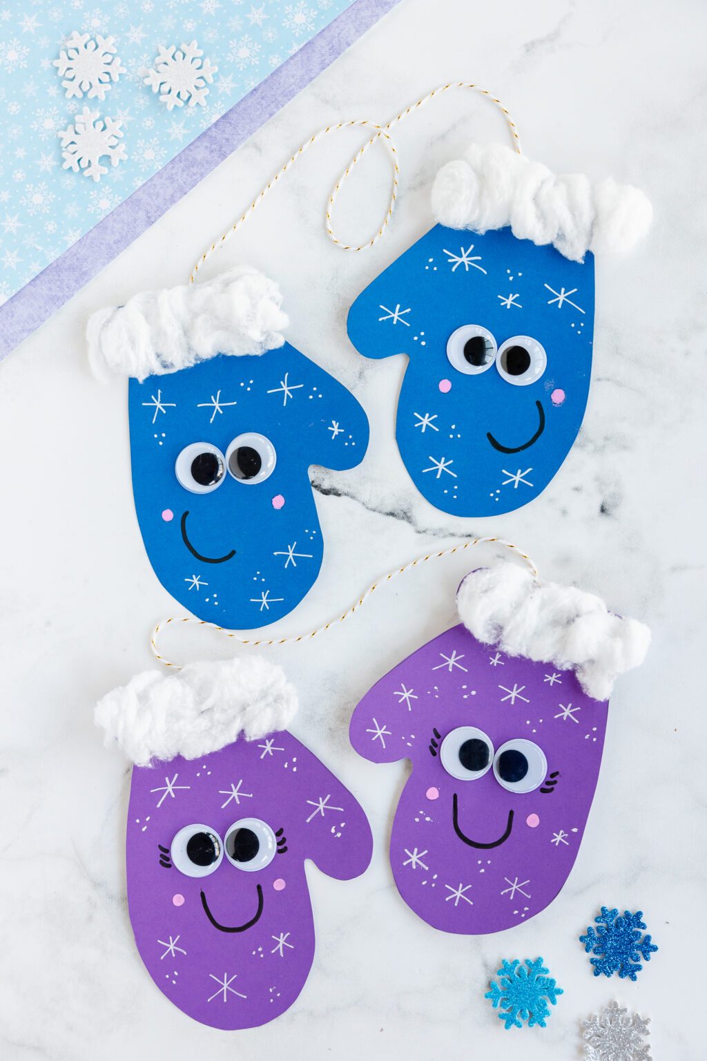 24 Easy & Fun Winter Crafts for Kids of All Ages 74 24 Easy & Fun Winter Crafts for Kids of All Ages Paper Winter Gloves sm 9 1024x1536 1 Winter Crafts for Kids