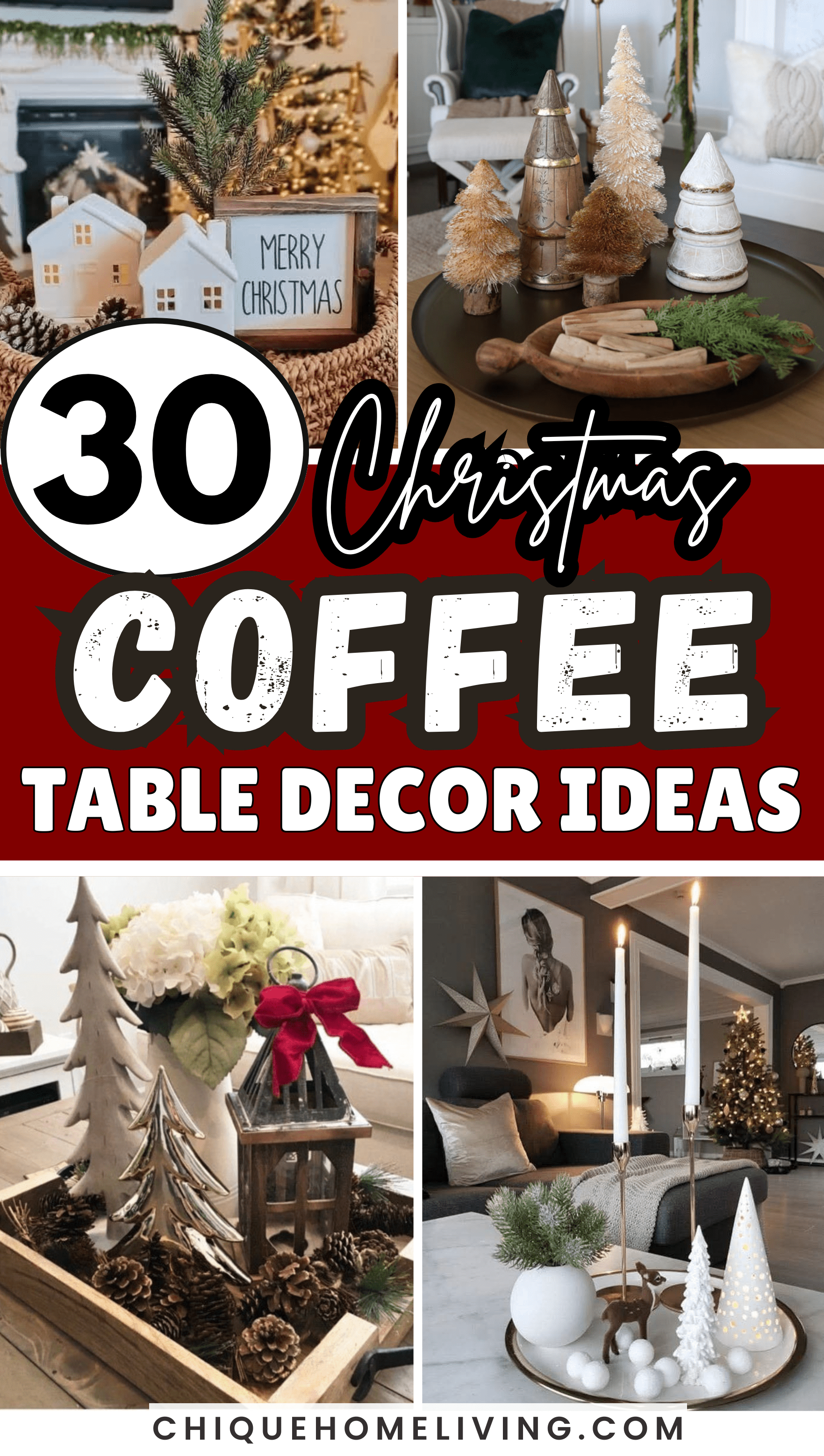 christmas coffee table decorMP Christmas Coffee Table Decor Ideas