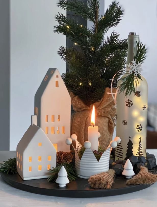 christmas cofffee table decor ideasIMG 9231 Christmas Coffee Table Decor Ideas