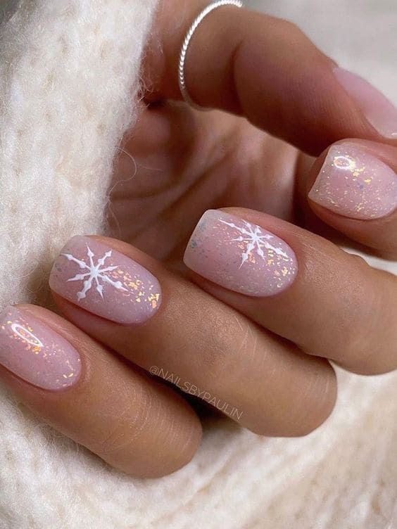 snowflake nailsIMG 0264 2 Snowflake Nail Ideas