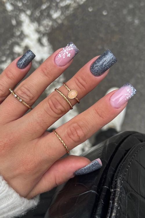 snowflake nailsIMG 0267 2 Snowflake Nail Ideas