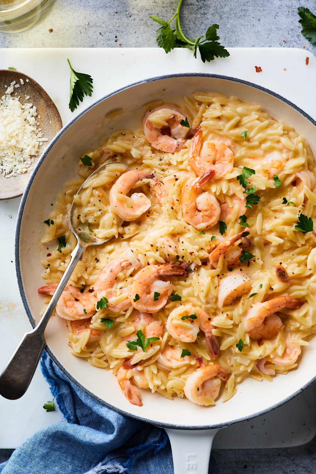 35 Insanely Good Winter Dinner Ideas to Stay Cozy 81 35 Insanely Good Winter Dinner Ideas to Stay Cozy 2021 02 12 creamy shrimp scampi with orzo 3 Winter Dinner Ideas