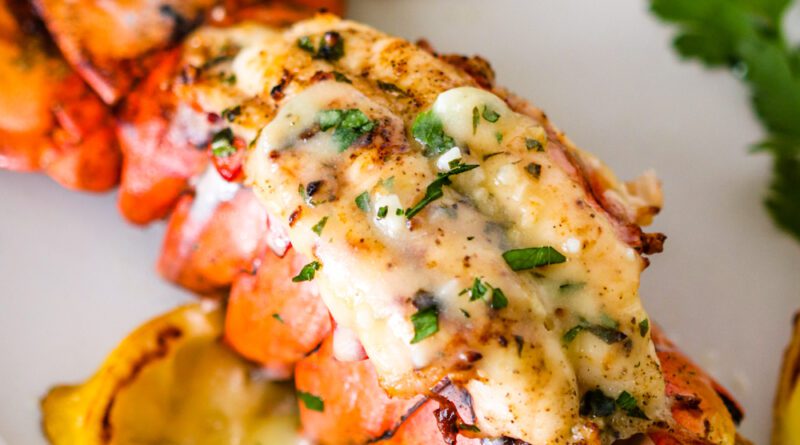 Broiled Lobster Tails with Garlic Lemon Butter 1 Christmas TV Stand Decor