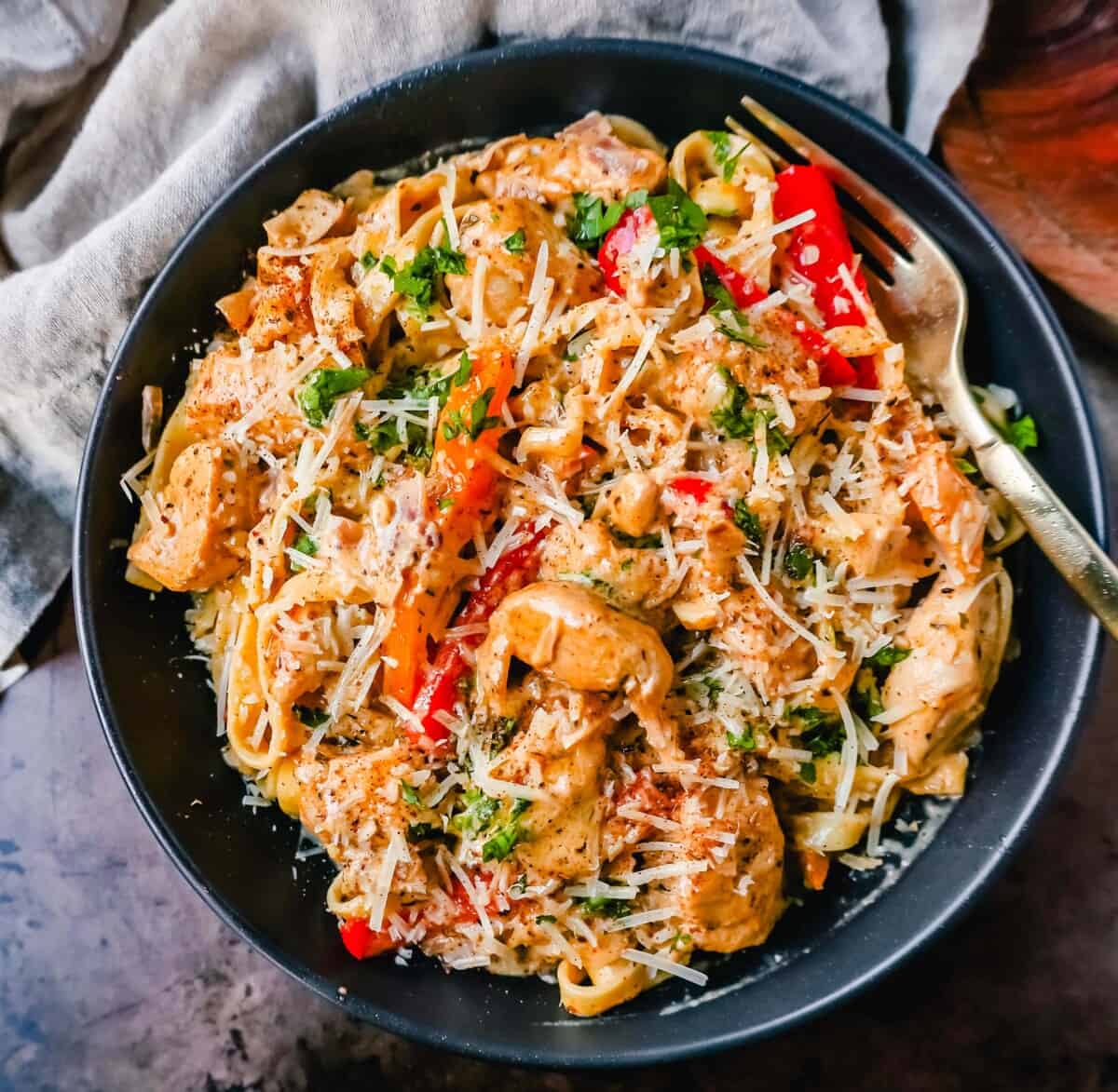 Creamy Cajun Chicken Pasta 5 1200x1173 1 Creamy Pasta Recipes