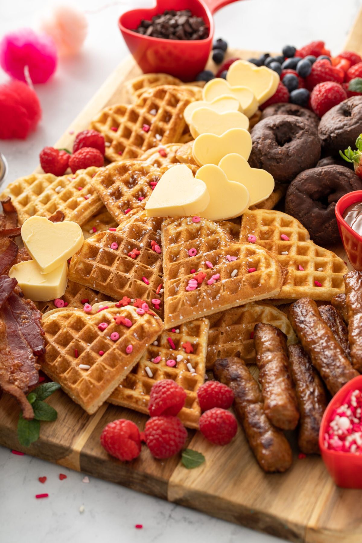 Valentine's Day Breakfast Board Ideas