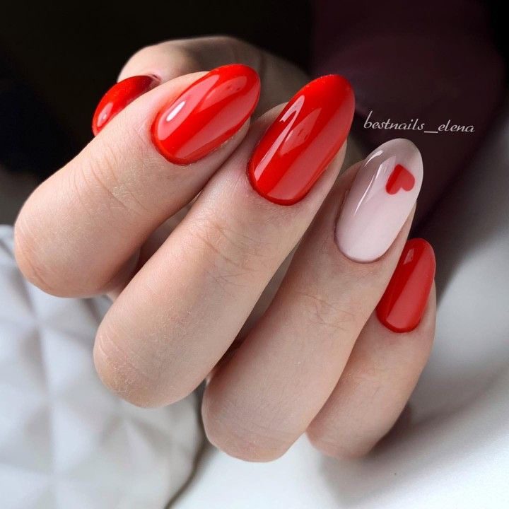IMG 1877 Red Valentine's Day Nail Ideas