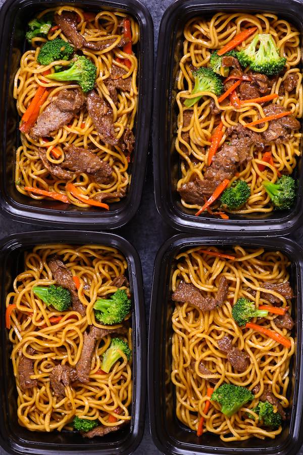 Lo Mein Meal Prep 1 Meal Prep Recipes