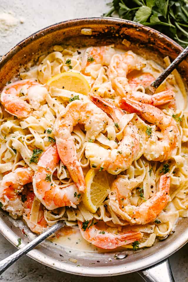 Shrimp Fettuccine 3 Creamy Pasta Recipes