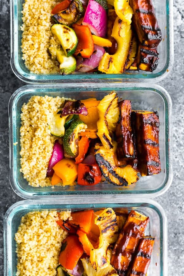 Vegan BBQ Tofu Bowls 5 Meal Prep Recipes