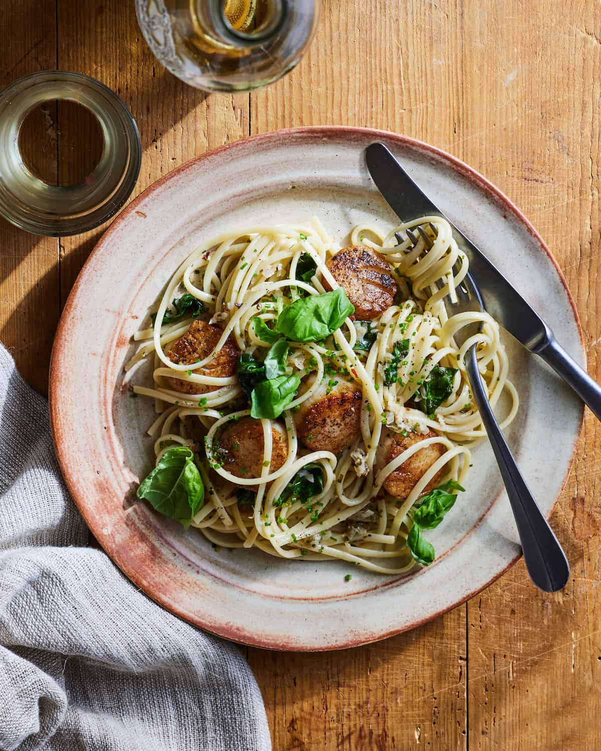 35 Insanely Good Winter Dinner Ideas to Stay Cozy 83 35 Insanely Good Winter Dinner Ideas to Stay Cozy WGC Lemon Garlic Scallop Pasta Winter Dinner Ideas