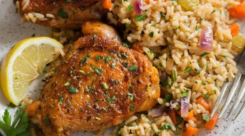 chicken and rice 15 Christmas TV Stand Decor