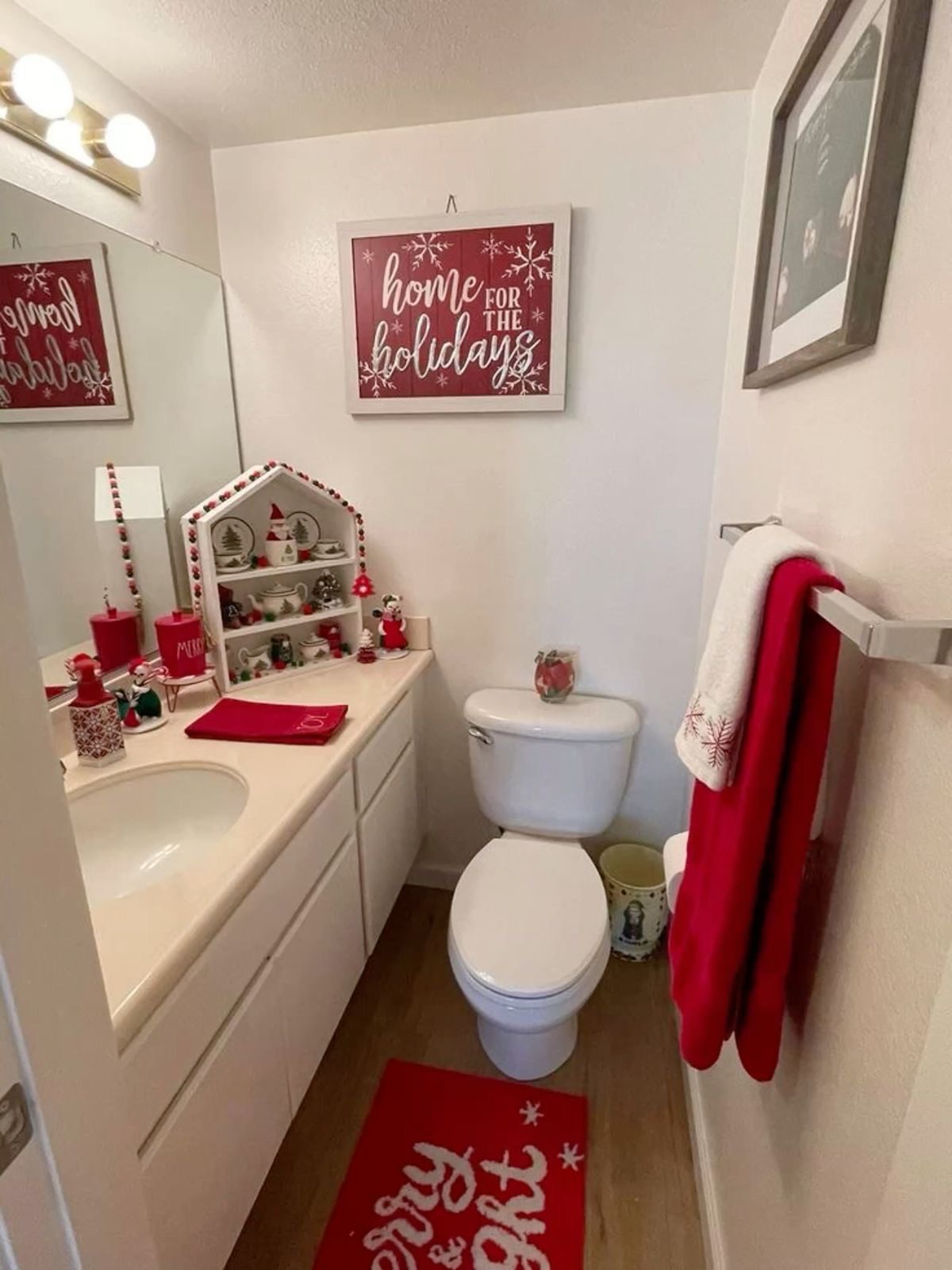 christmas bathroom decorIMG 1024 Christmas Bathroom Decor