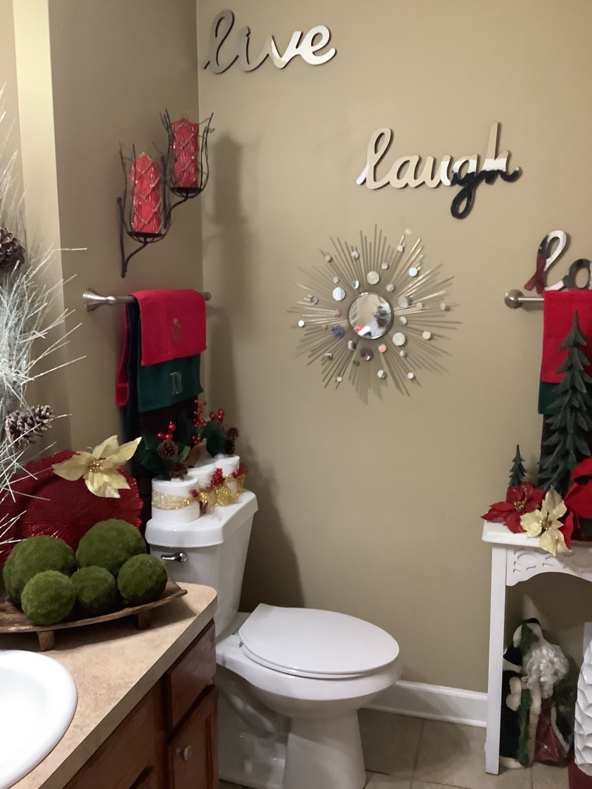 christmas bathroom decorIMG 1035 Christmas Bathroom Decor