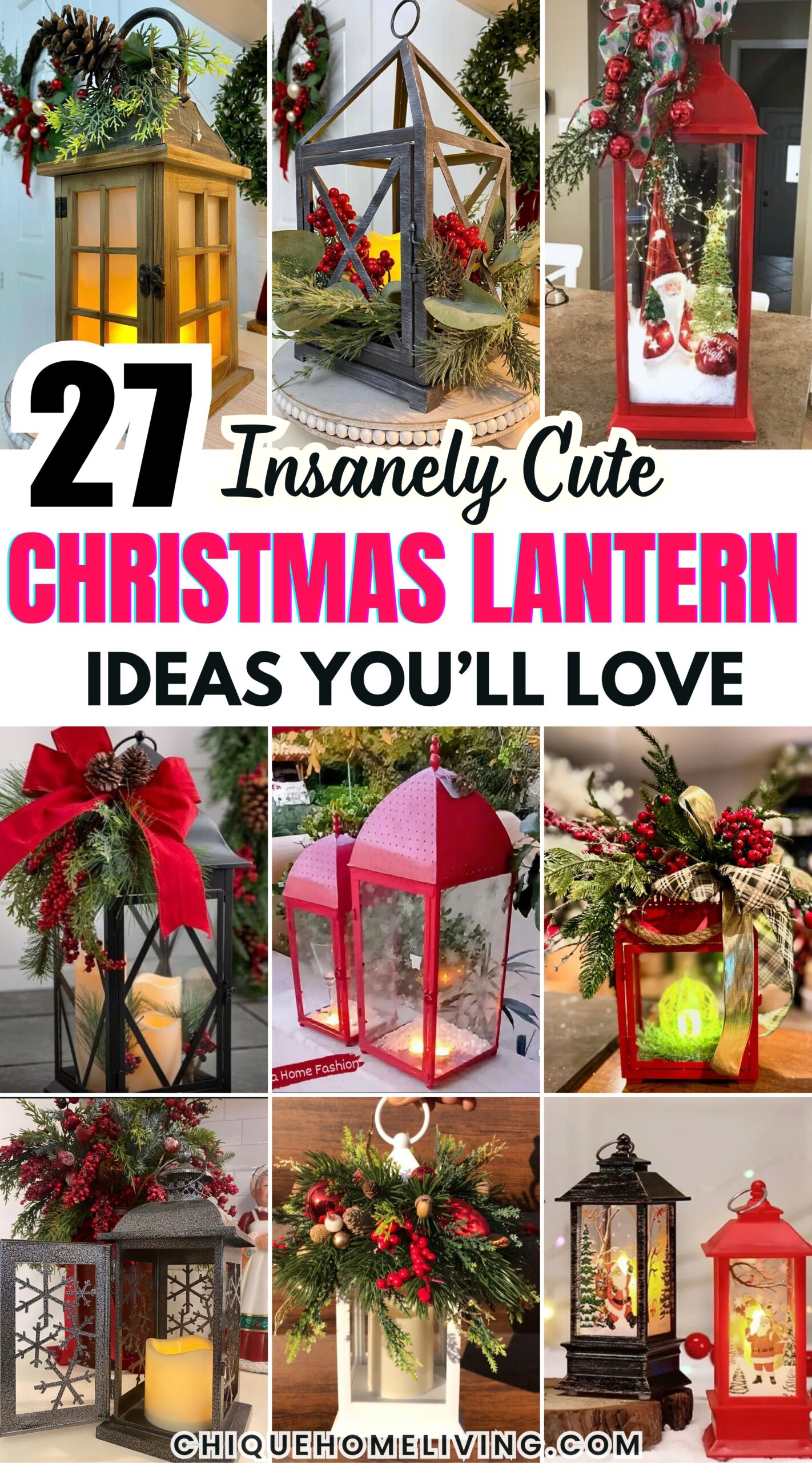 christmas lantern scaled Christmas Lantern Ideas