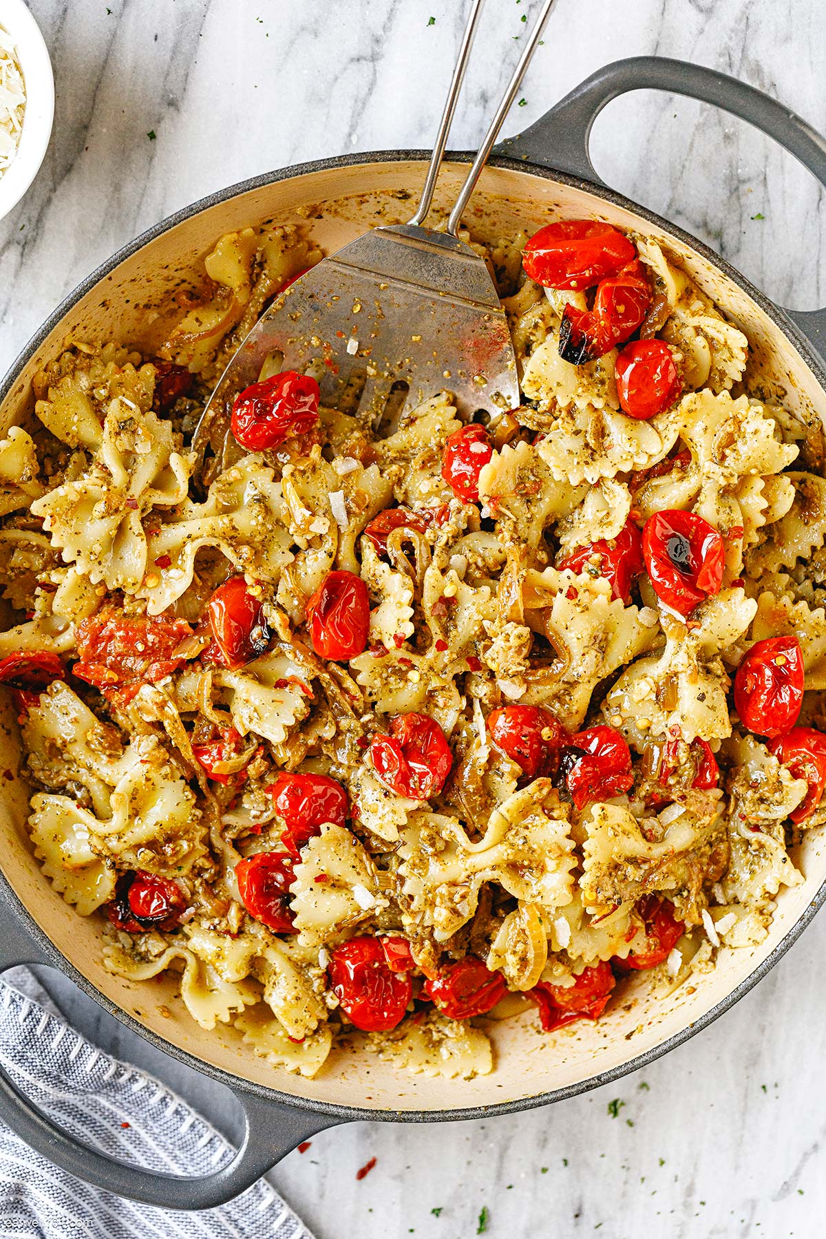 one pot pesto pasta Creamy Pasta Recipes