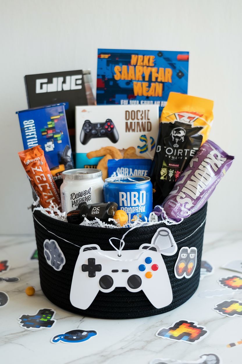 valentines day gift baskets for him IMG 1455 Valentine's Day Gift Baskets for Him