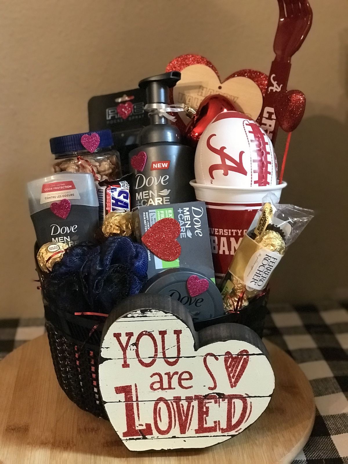 valentines day gift baskets for him IMG 1456 Valentine's Day Gift Baskets for Him