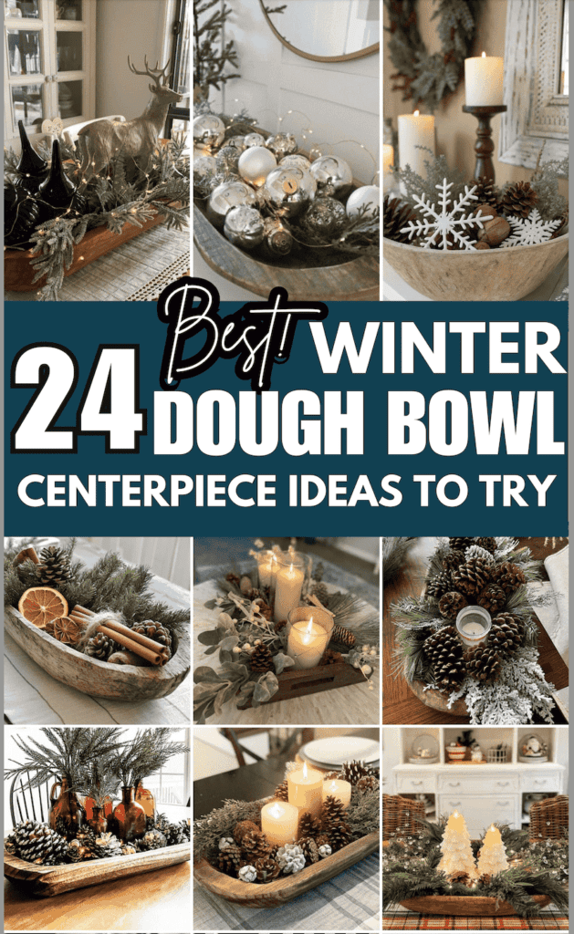 24 Winter Dough Bowl Decor Ideas to Cozy Up Your Home