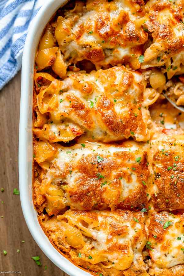 Baked Pasta casserole Recipe 59 600x900 1 Ground Beef Recipes