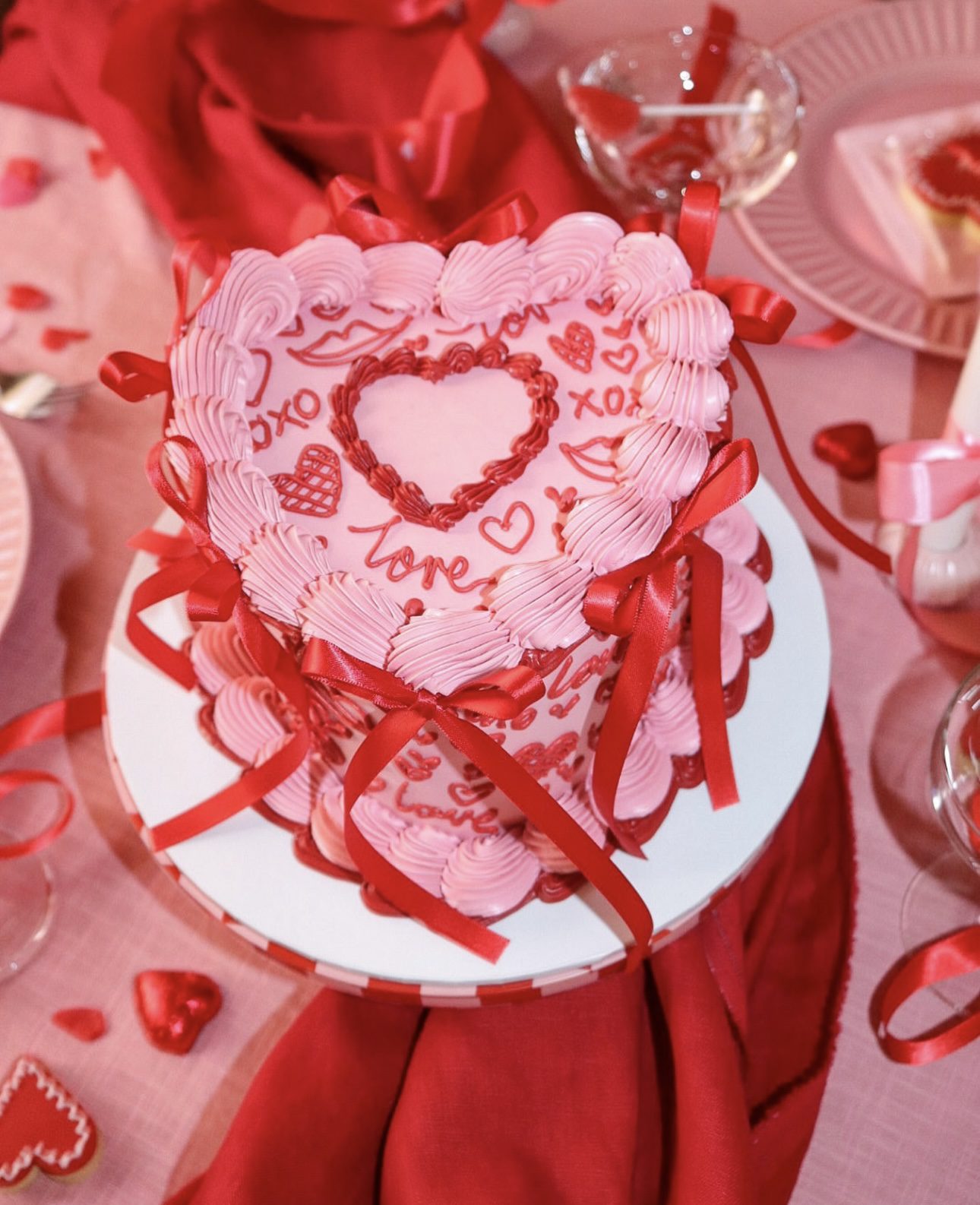 IMG 3663 Valentine's Day Cake