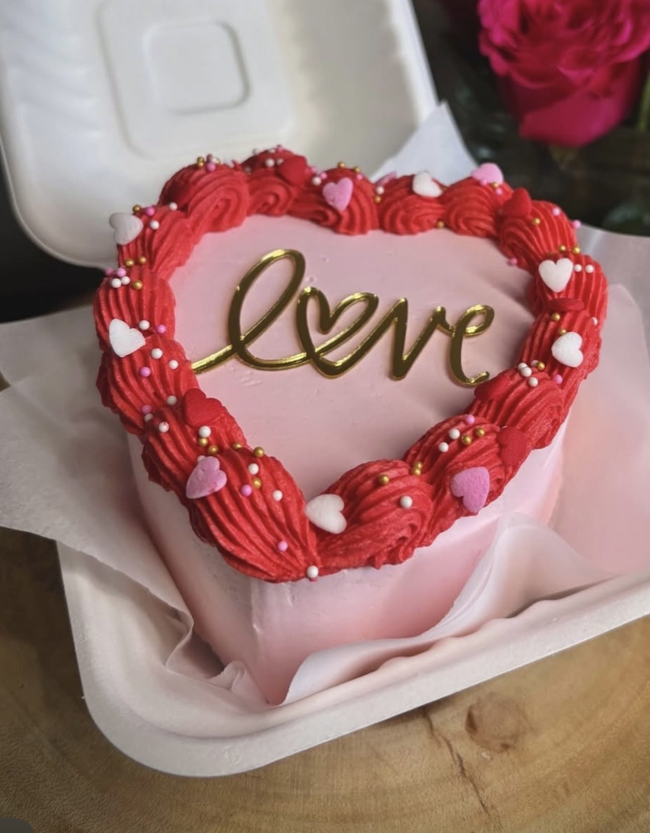 IMG 3671 Valentine's Day Cake