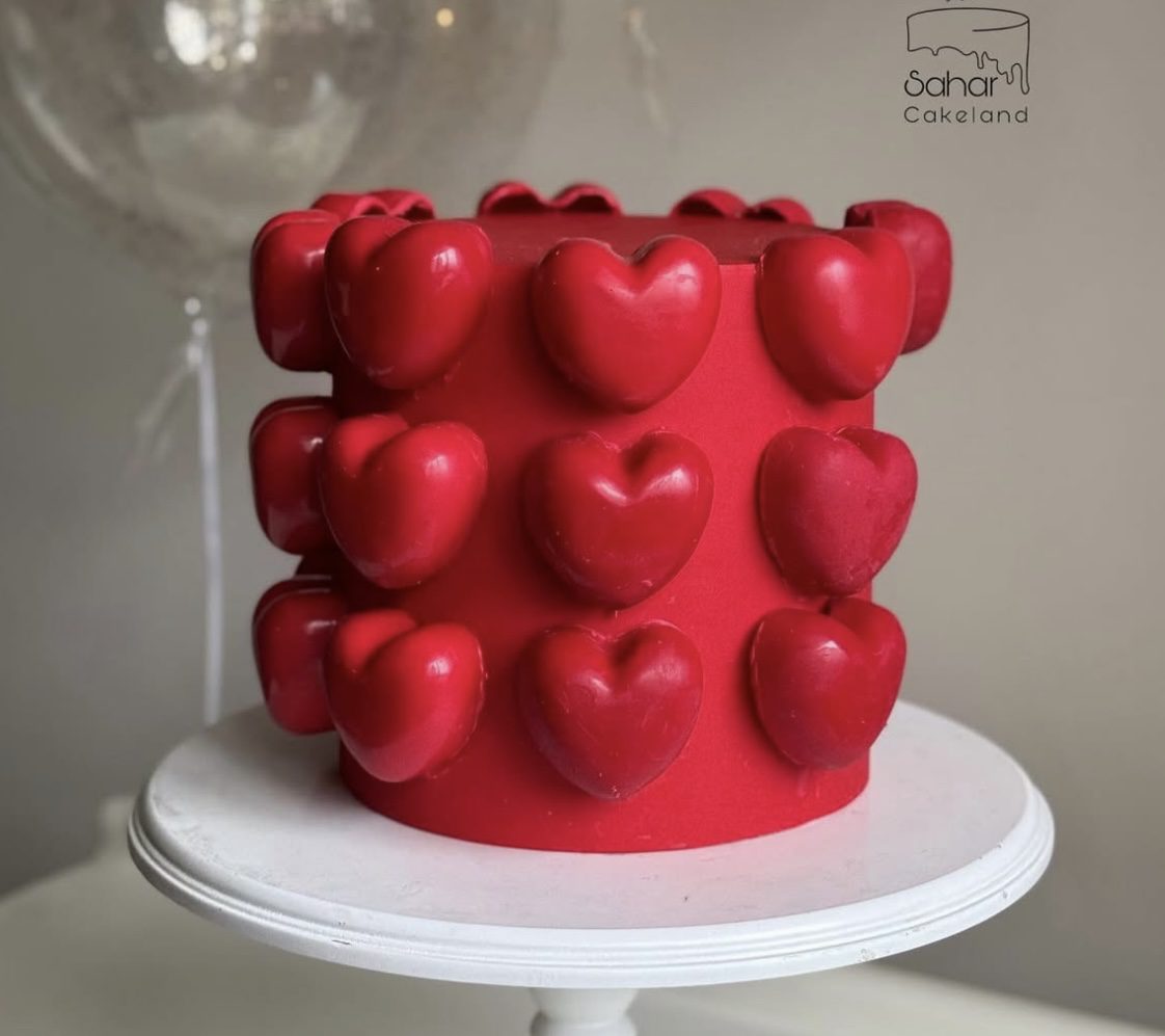 IMG 3683 Valentine's Day Cake