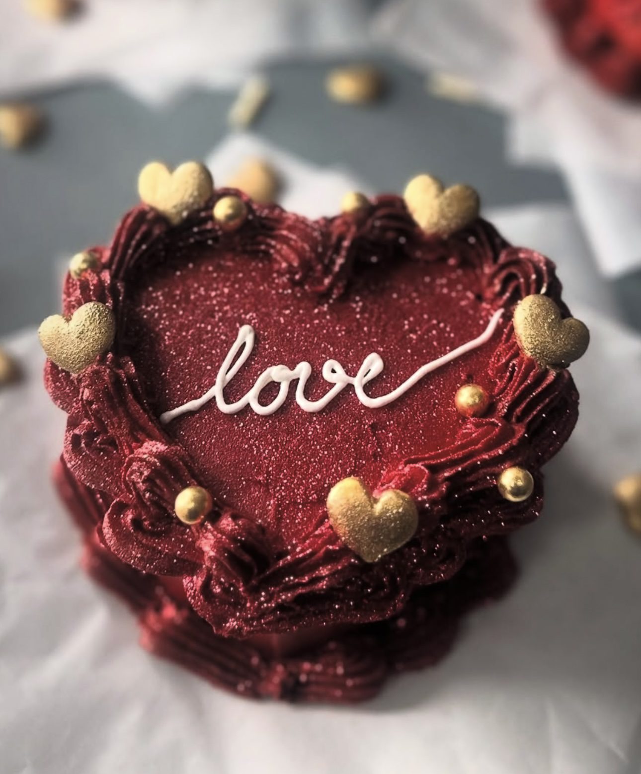 IMG 3687 Valentine's Day Cake