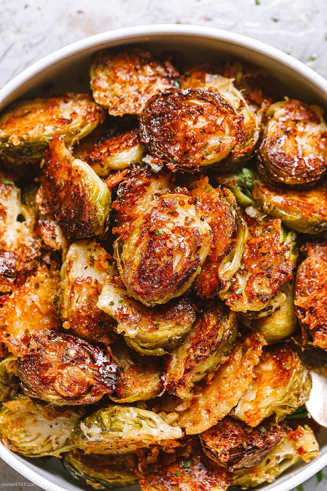 Parmesan Roasted Brussels Sprouts Potluck Recipes