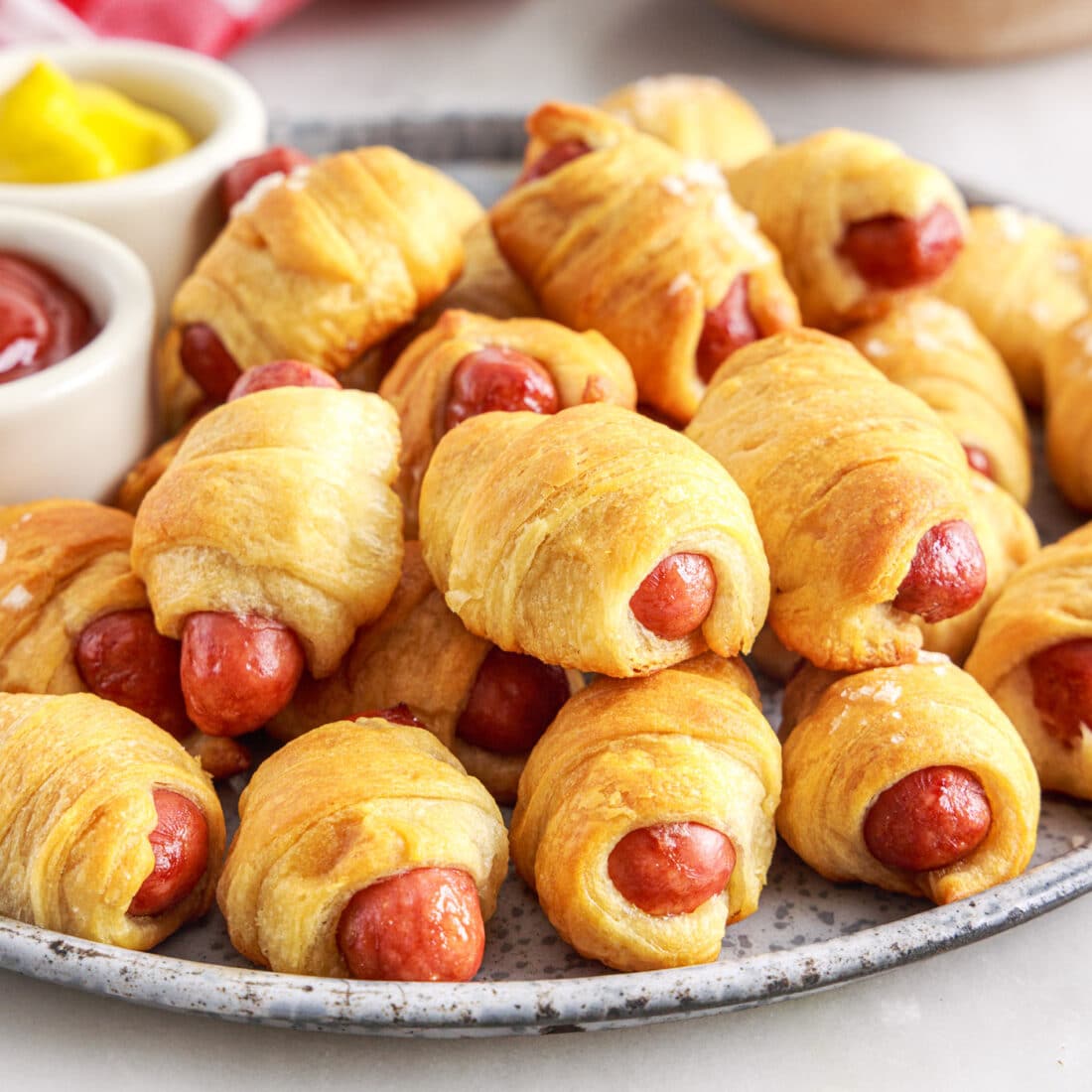 Pigs in a Blanket RCSQ 1100x1100 1 Galentine's Party Food Ideas