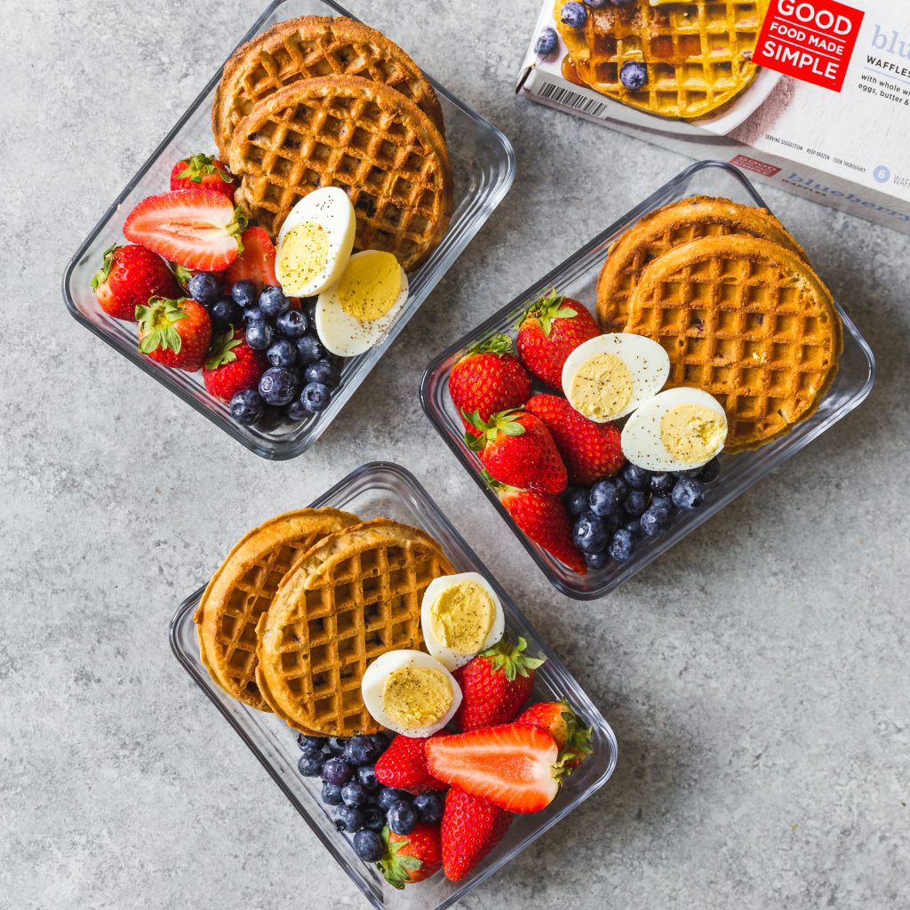 blueberry waffles Instagram 1024x1024 1 Breakfast Meal Prep