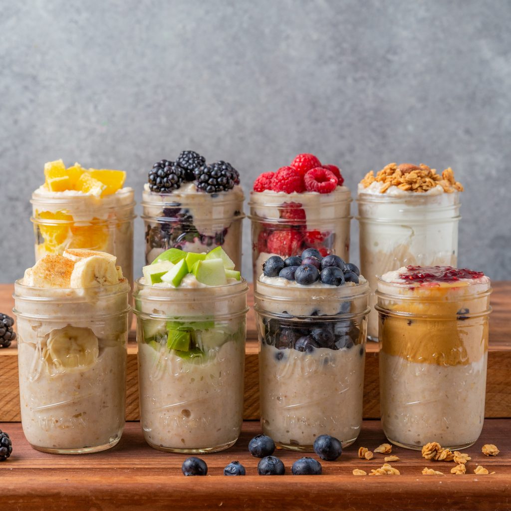 oatmeal 8 ways twitter tall 1024x1024 1 Breakfast Meal Prep