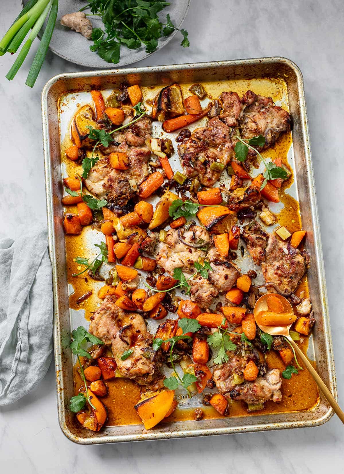 sheetpan orange chicken 1