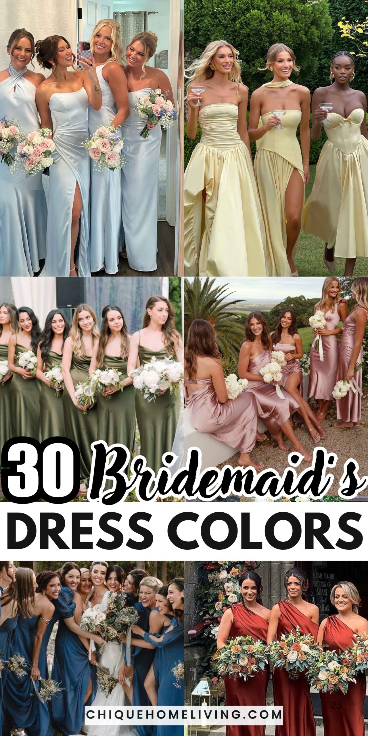 Bridesmaid Dress Colors scaled Bridesmaid Dress Colors
