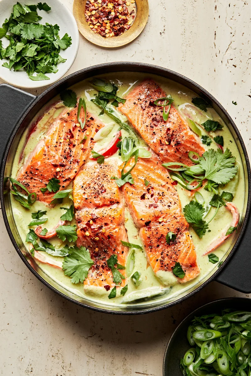 GreenCurrySalmon 7 St. Patrick's Day Recipes